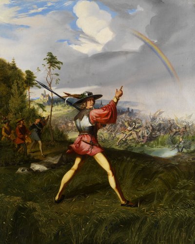 La batalla de Dürnkrut y Jedenspeigen de Unbekannt Unbekannt